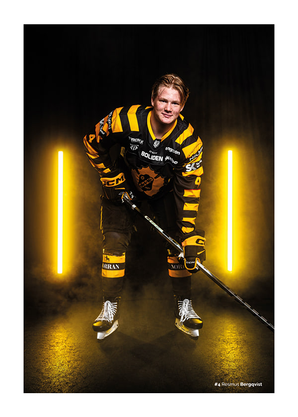 Poster Rasmus Berggvist #4 Skellefteå AIK 2025/2026