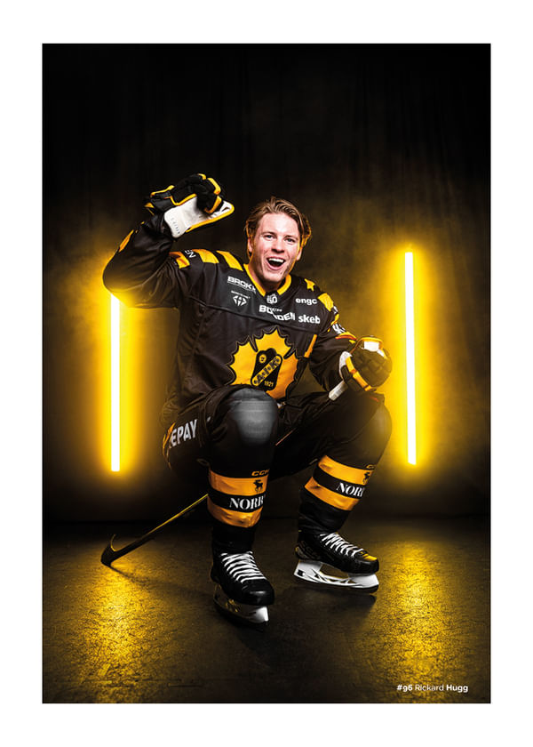 Poster Rickard Hugg #96 Skellefteå AIK 2025/2026