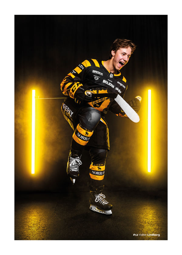 Poster Valter Lindberg #12 Skellefteå AIK 2025/2026