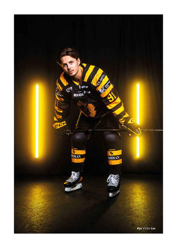 Poster Victor Laz #91 Skellefteå AIK 2025/2026