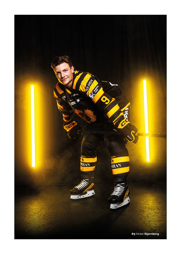 Poster Victor Stjernborg #9 Skellefteå AIK 2025/2026