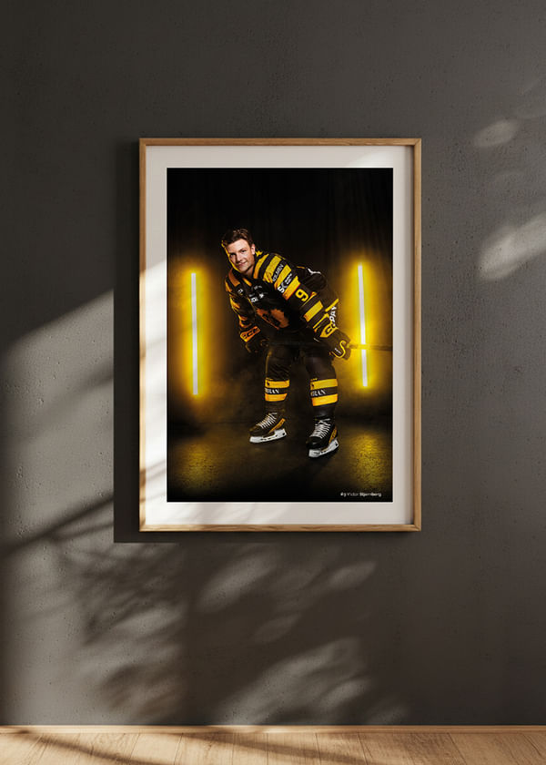 Poster Victor Stjernborg #9 Skellefteå AIK 2025/2026 crossfade