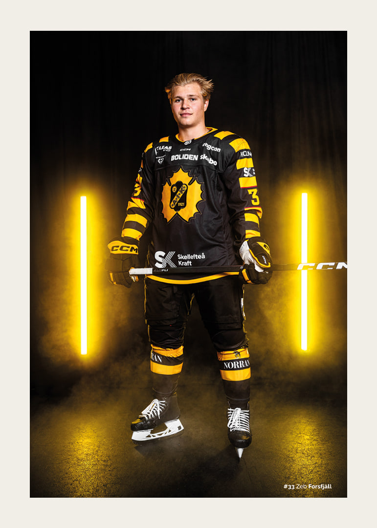 Zeb Forsfjäll #33 Skellefteå AIK 2025/2026-12