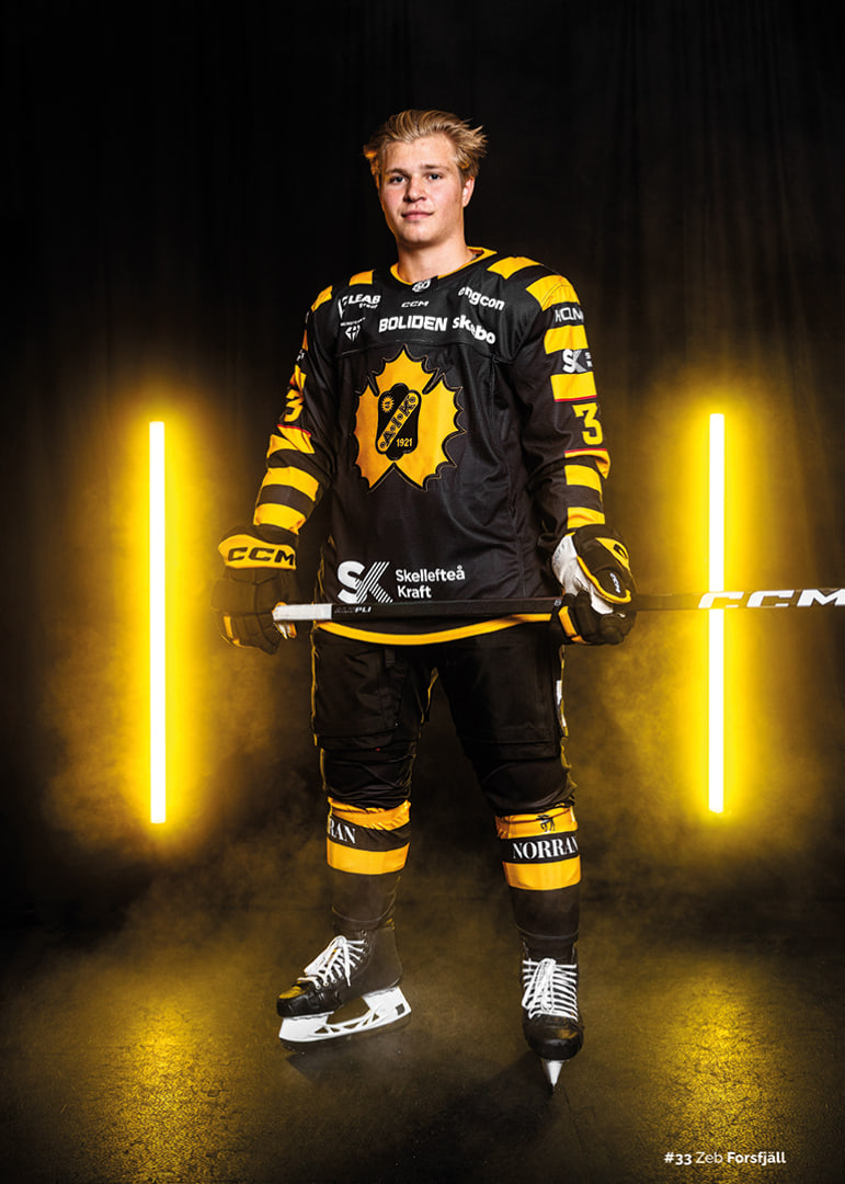 Zeb Forsfjäll #33 Skellefteå AIK 2025/2026-12