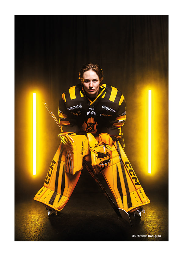Poster Miranda Dahlgren #1 Skellefteå AIK 2025/2026