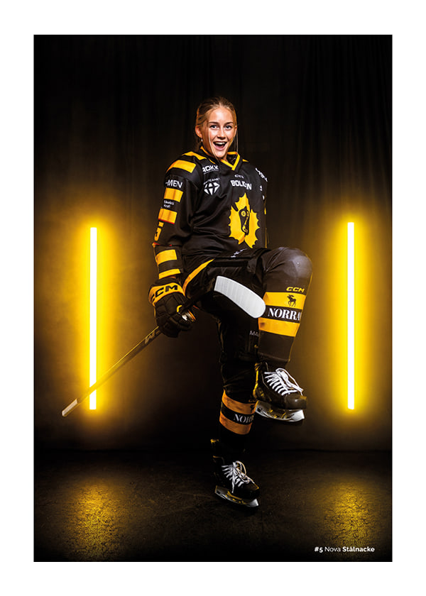 Poster Nova Stålnacke #5 Skellefteå AIK 2025/2026
