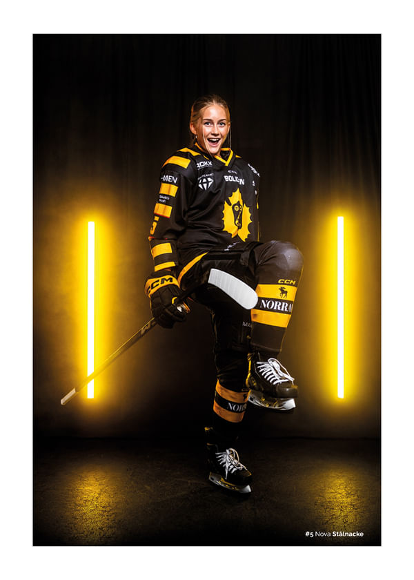 Poster Nova Stålnacke #5 Skellefteå AIK 2025/2026