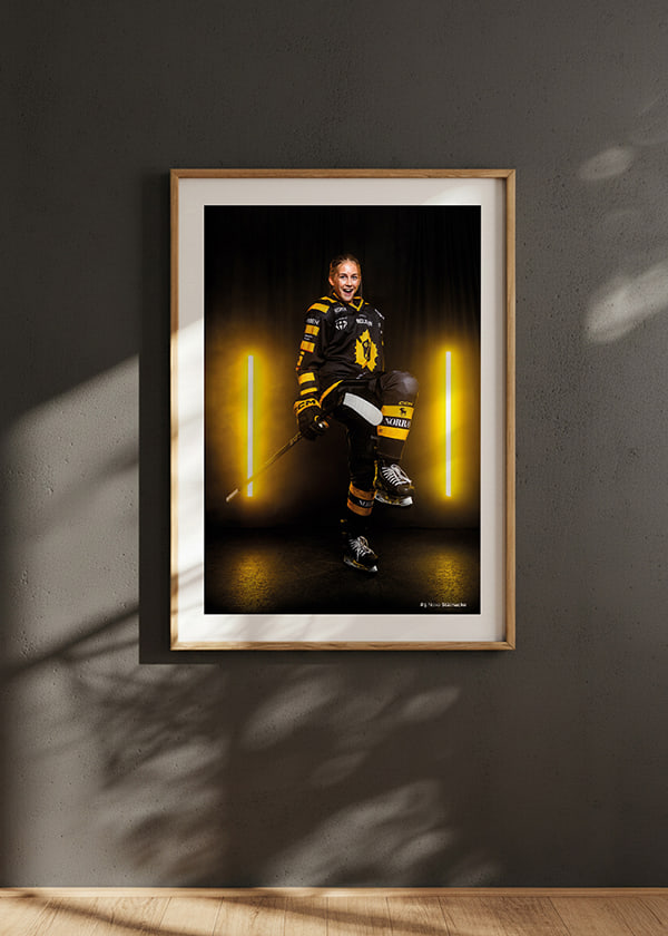 Poster Nova Stålnacke #5 Skellefteå AIK 2025/2026 crossfade