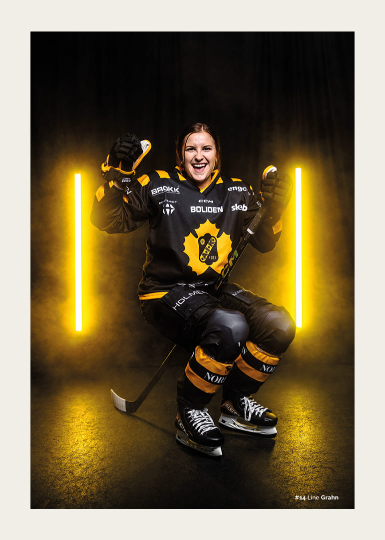 Line Grahn #14 Skellefteå AIK 2025/2026-12