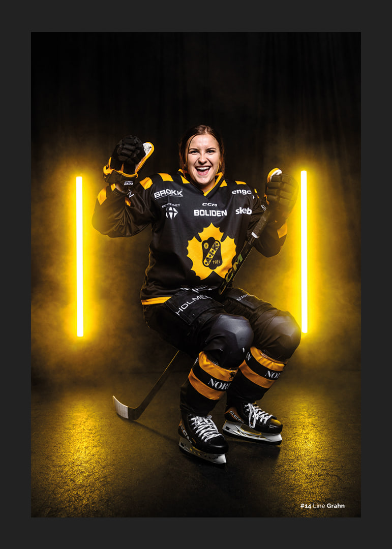 Line Grahn #14 Skellefteå AIK 2025/2026-12