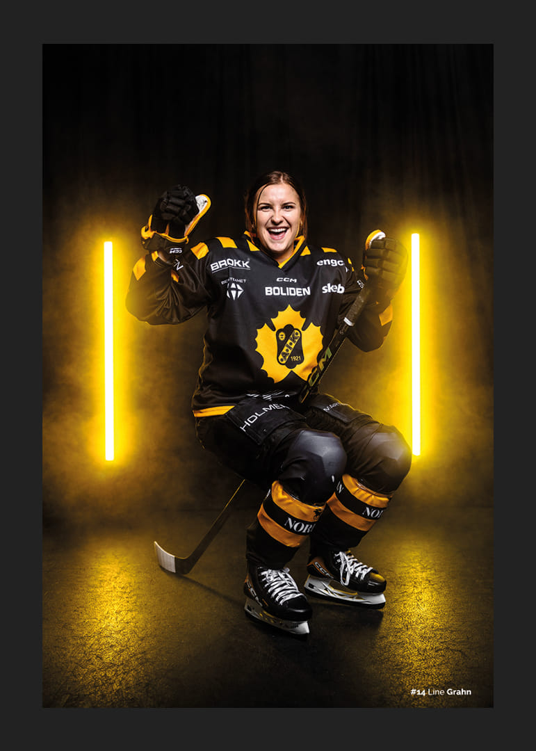 Line Grahn #14 Skellefteå AIK 2025/2026-12