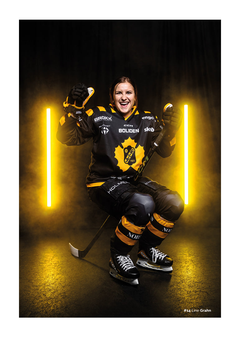 Line Grahn #14 Skellefteå AIK 2025/2026-12