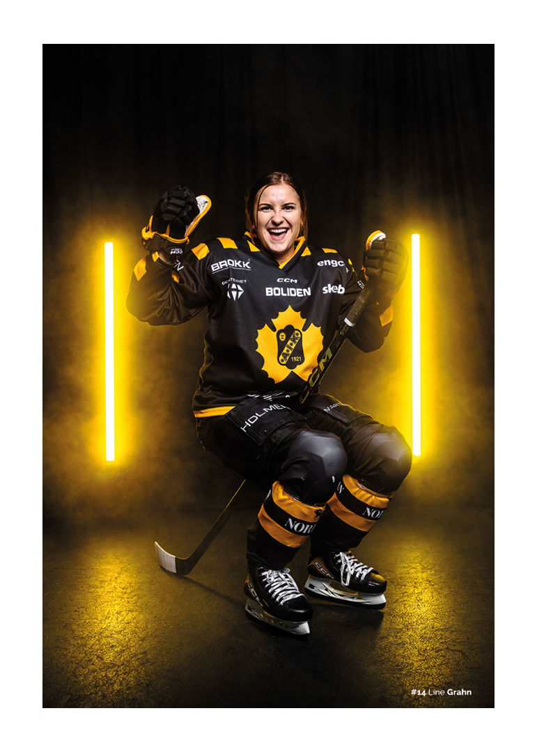 Line Grahn #14 Skellefteå AIK 2025/2026-12