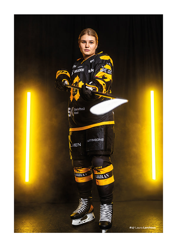 Poster Laura Lerchova #17 Skellefteå AIK 2025/2026