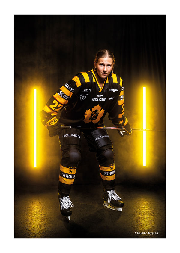 Poster Ebba Nygren #22 Skellefteå AIK 2025/2026