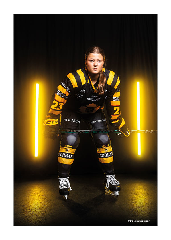 Poster Leia Eriksson #23 Skellefteå AIK 2025/2026