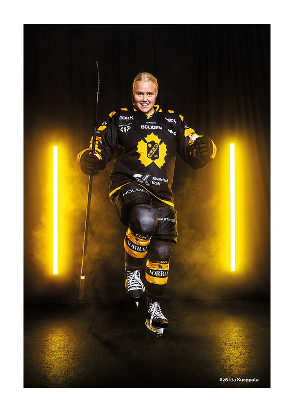 Poster Ida Kuoppala #26 Skellefteå AIK 2025/2026