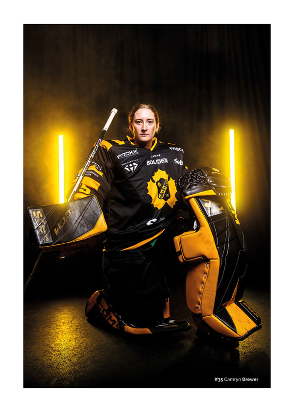 Poster Camryn Drewer #35 Skellefteå AIK 2025/2026