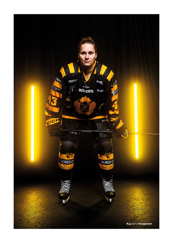 Poster Aino Karppinen #43 Skellefteå AIK 2025/2026
