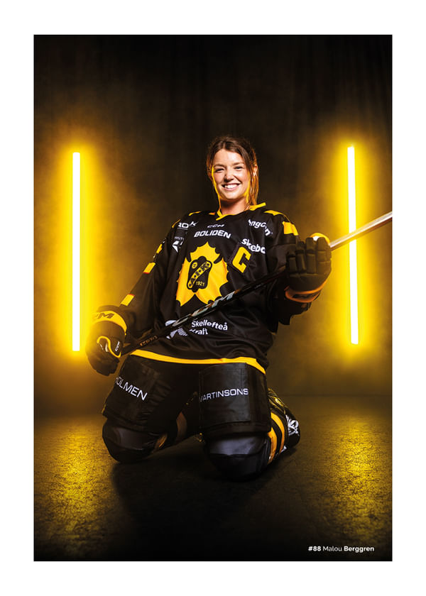 Poster Malou Berggren #88 Skellefteå AIK 2025/2026