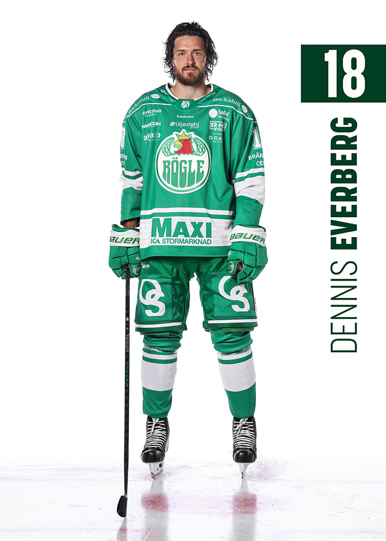Dennis Everberg #18 Rögle BK 2025/2026-12