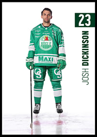 Josh Dickinson #23 Rögle BK 2025/2026-2