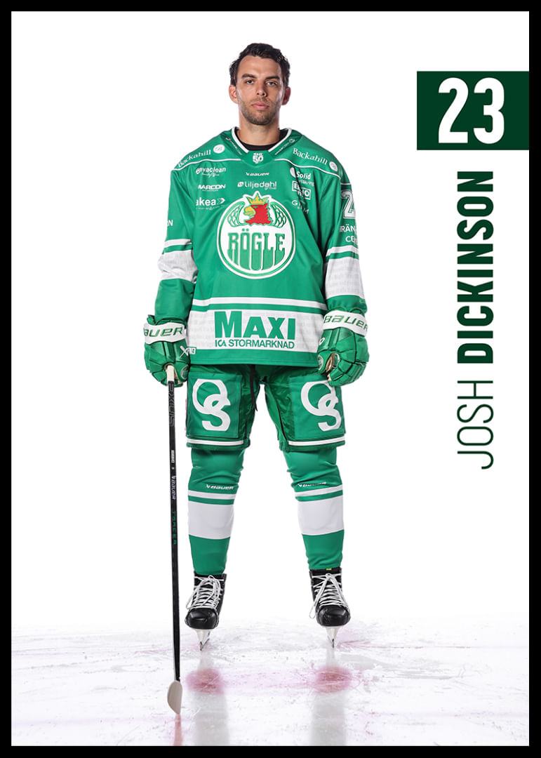 Josh Dickinson #23 Rögle BK 2025/2026-12