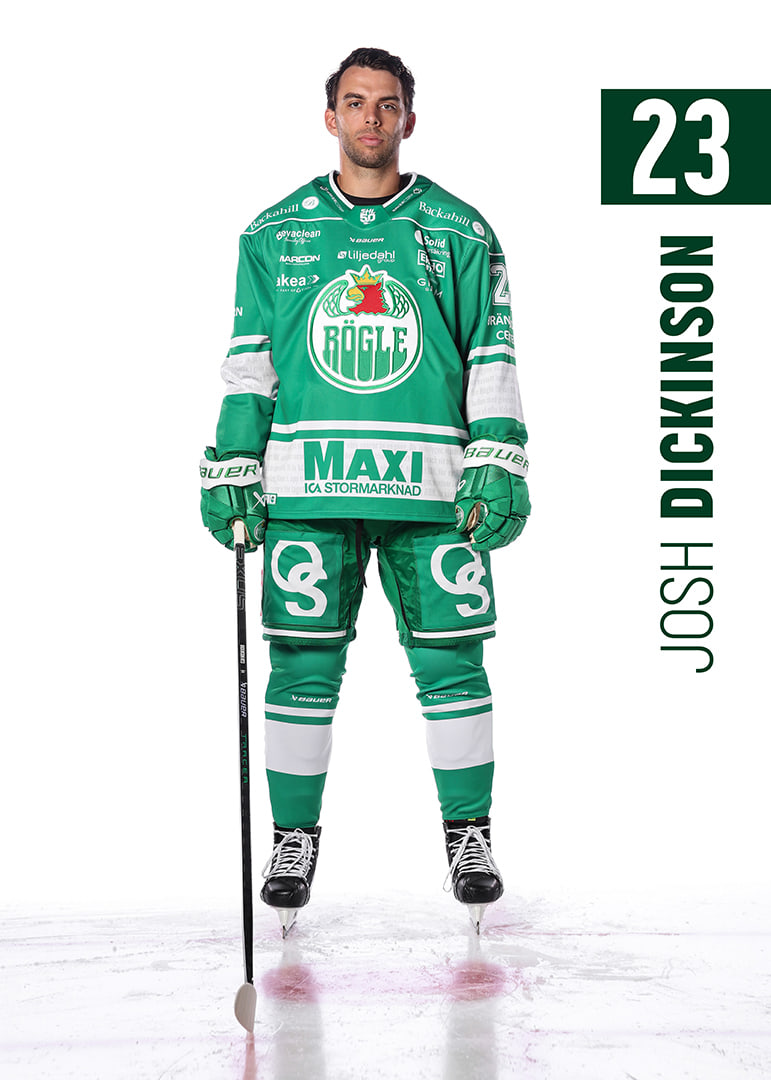 Josh Dickinson #23 Rögle BK 2025/2026-12
