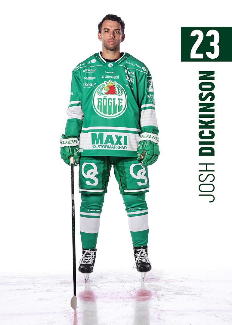 Josh Dickinson #23 Rögle BK 2025/2026-12