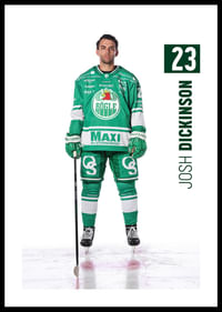 Josh Dickinson #23 Rögle BK 2025/2026-0