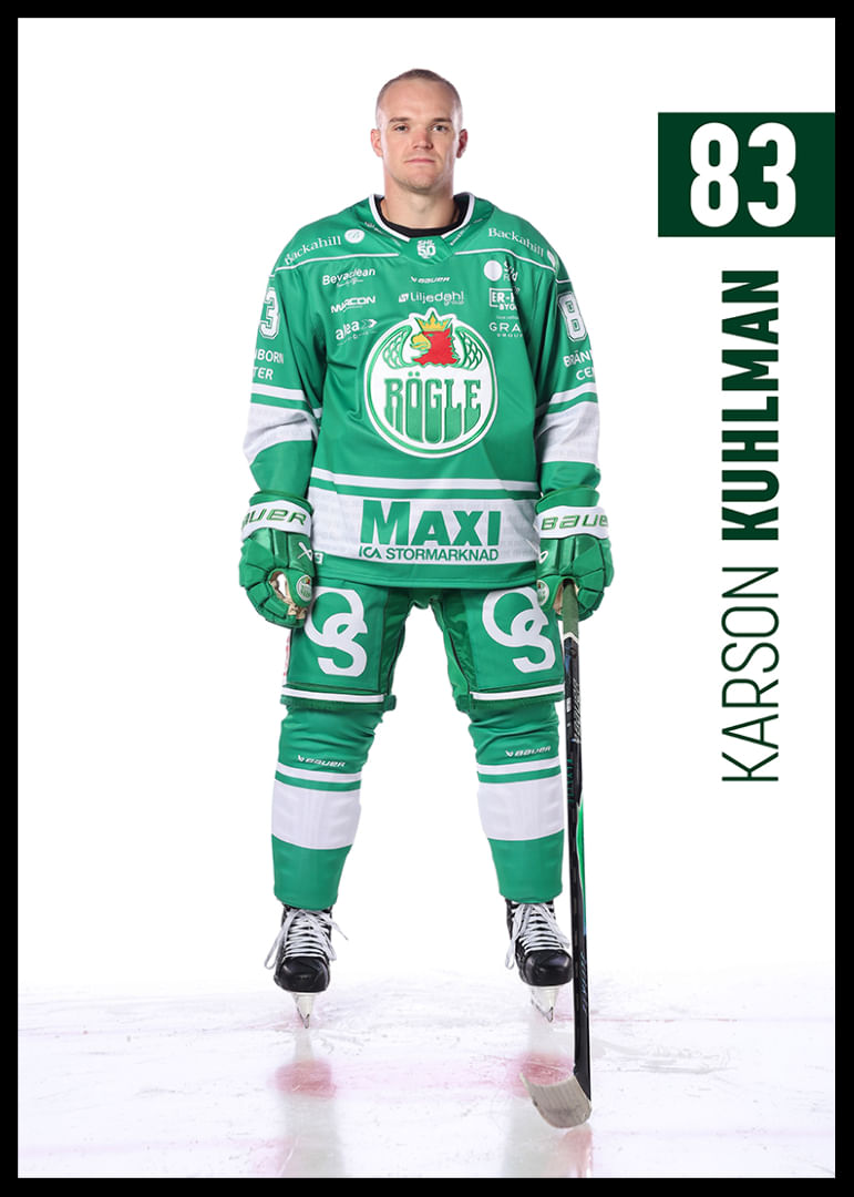 Karson Kuhlman #83 Rögle BK 2025/2026-12