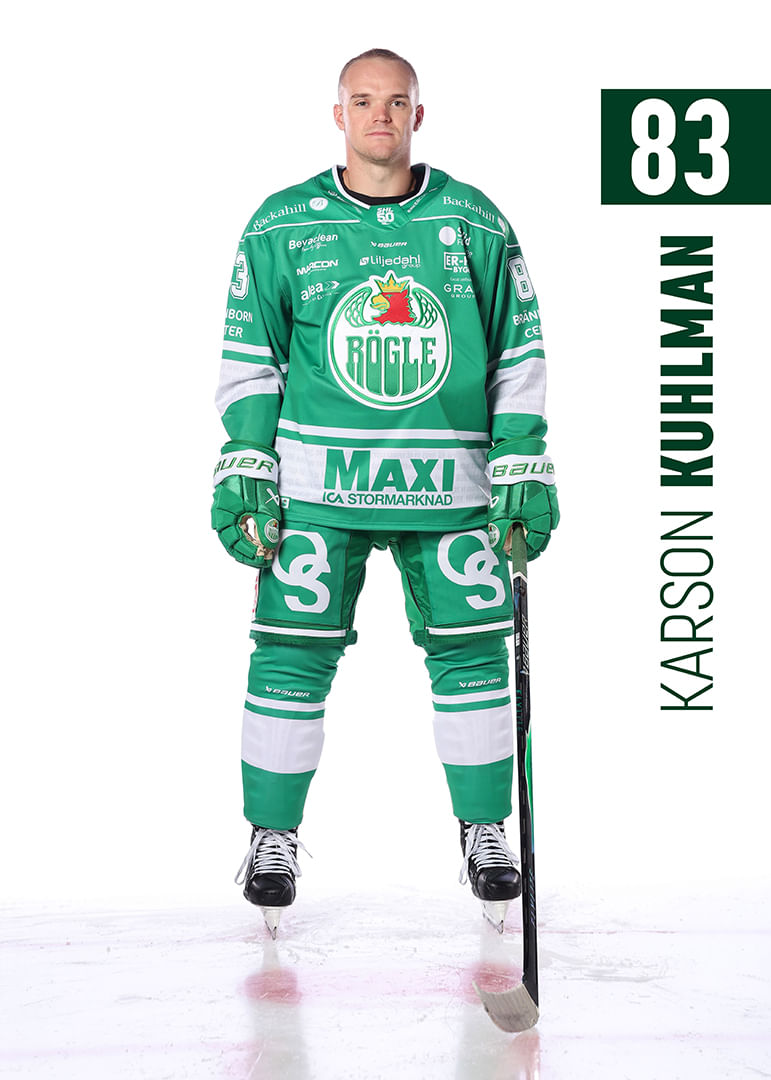Karson Kuhlman #83 Rögle BK 2025/2026-12