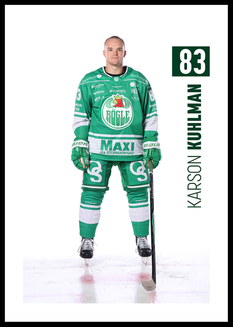 Karson Kuhlman #83 Rögle BK 2025/2026-12