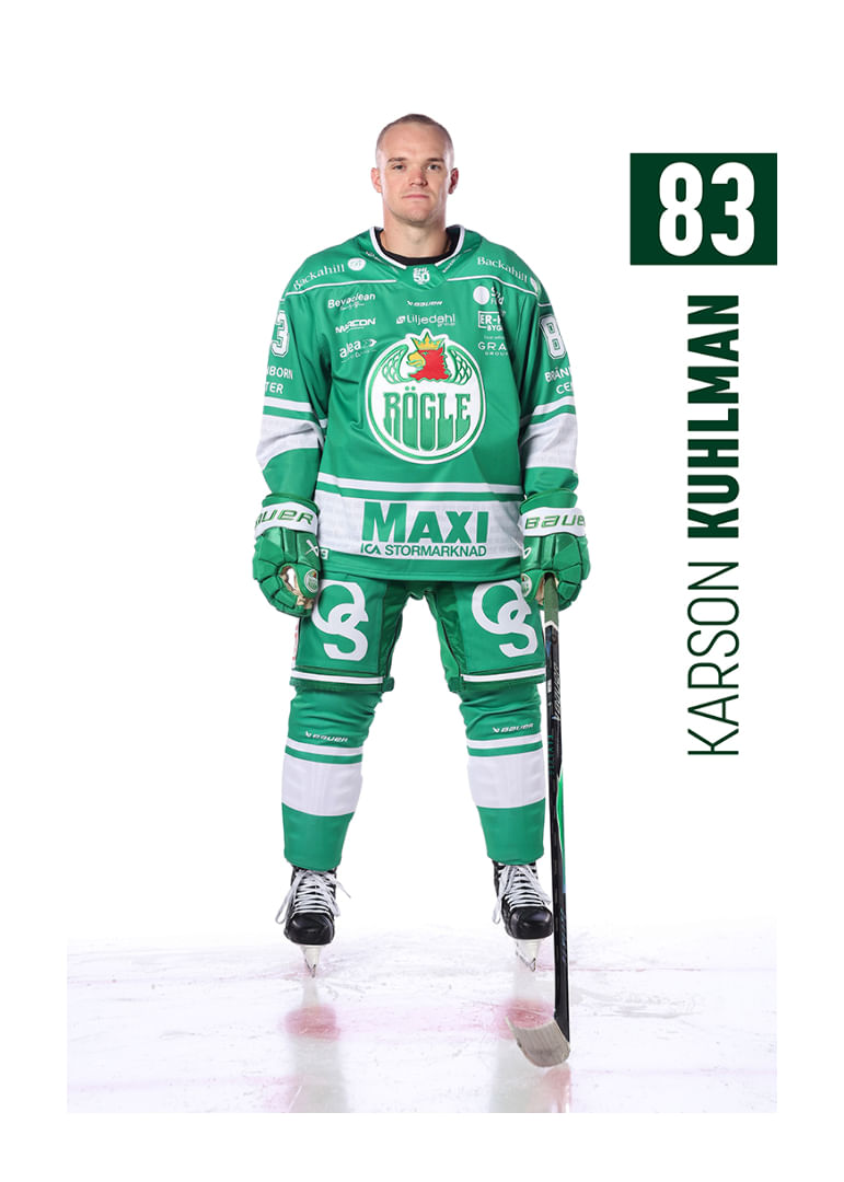 Karson Kuhlman #83 Rögle BK 2025/2026-12
