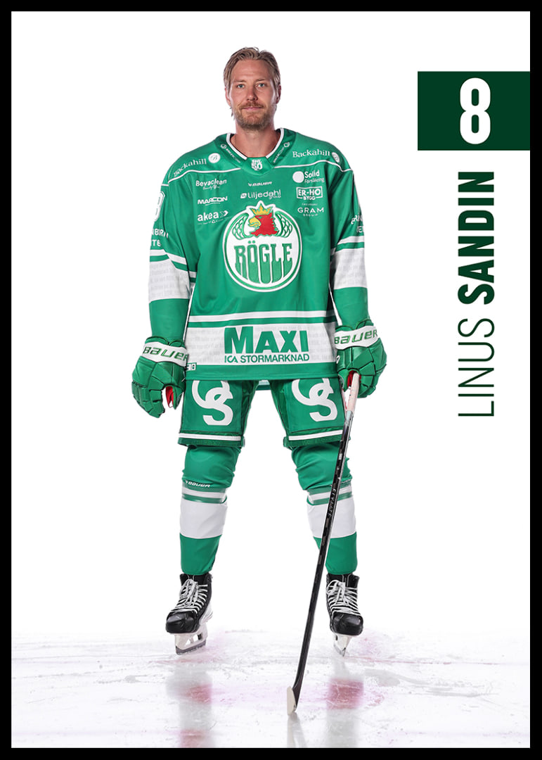 Linus Sandin #8 Rögle BK 2025/2026-12