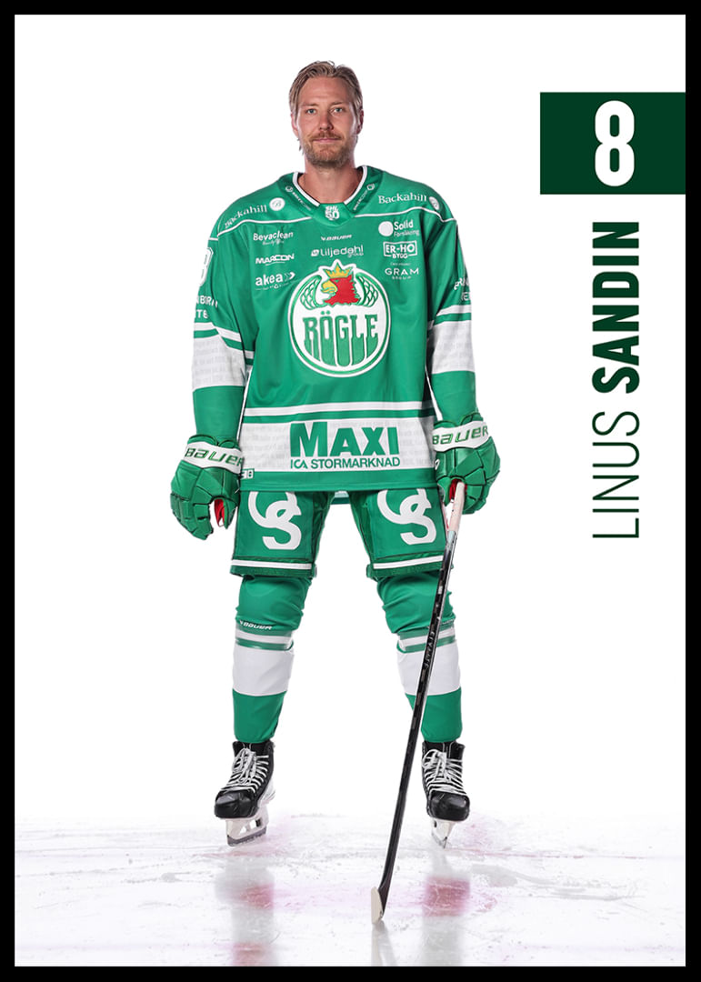 Linus Sandin #8 Rögle BK 2025/2026-12