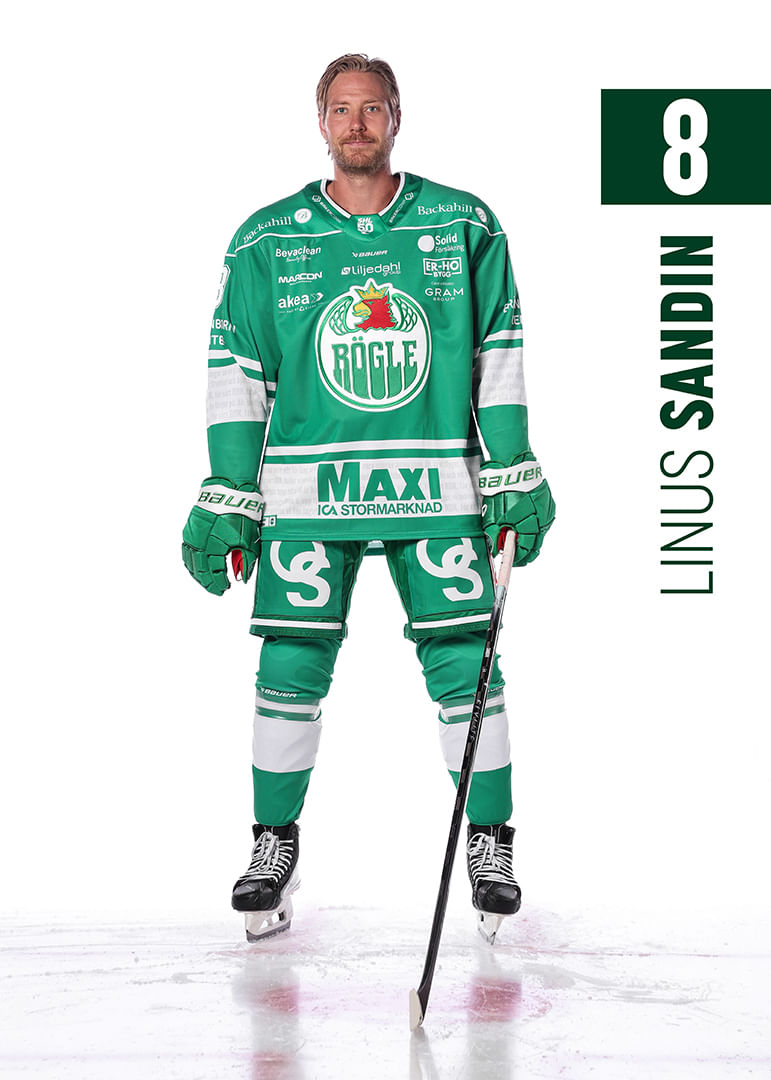 Linus Sandin #8 Rögle BK 2025/2026-12