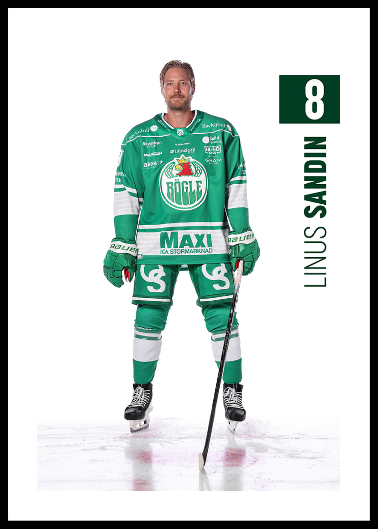 Linus Sandin #8 Rögle BK 2025/2026-12
