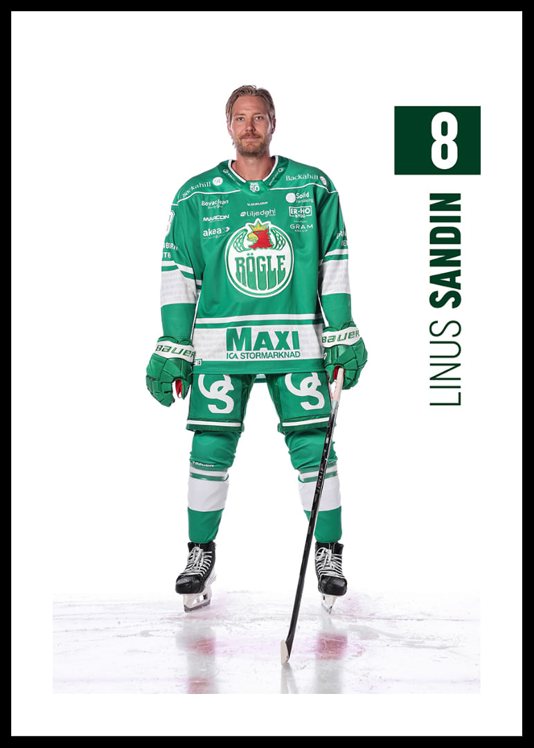 Linus Sandin #8 Rögle BK 2025/2026-12