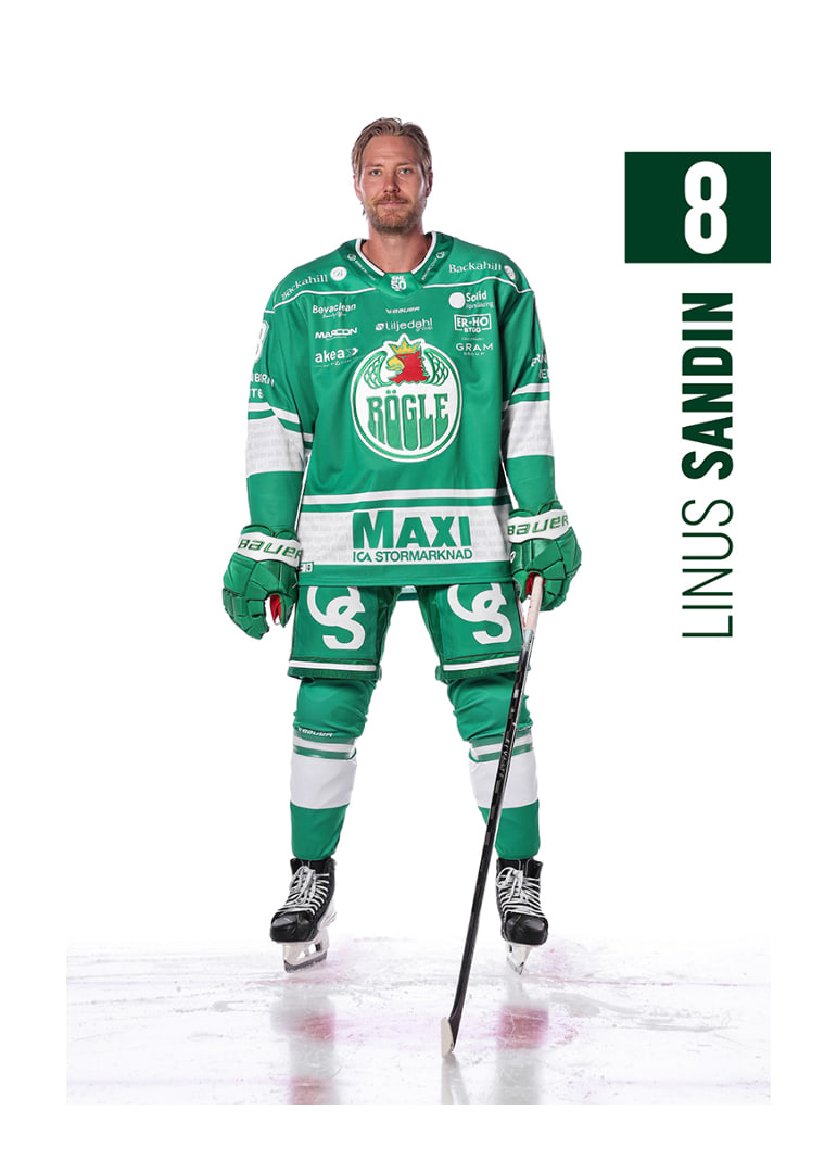 Linus Sandin #8 Rögle BK 2025/2026-12