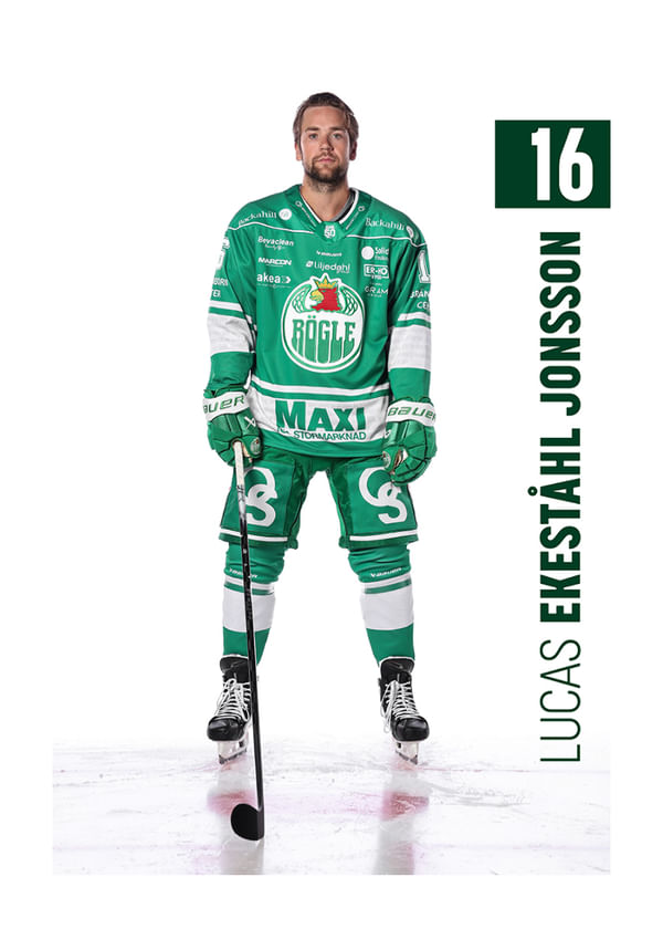 Poster Lucas Ekeståhl Jonsson #16 Rögle BK 2025/2026
