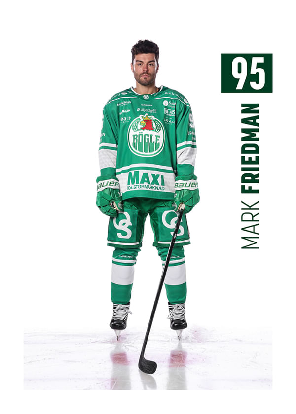 Poster Mark Friedman #95 Rögle BK 2025/2026
