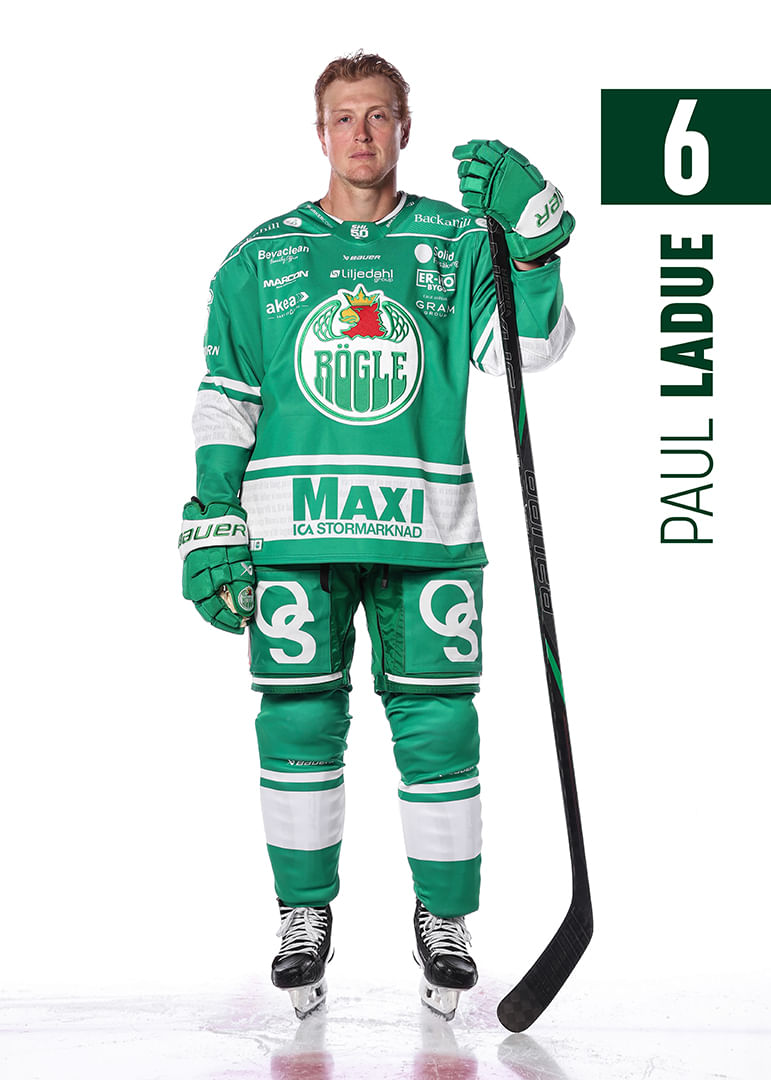 Paul Ladue #6 Rögle BK 2025/2026-12