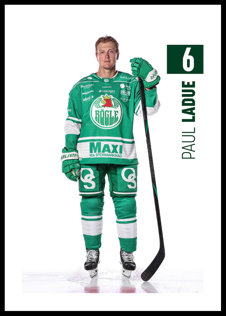 Paul Ladue #6 Rögle BK 2025/2026-12