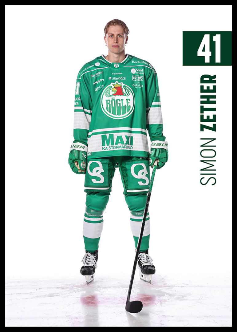 Simon Zether #41 Rögle BK 2025/2026-12