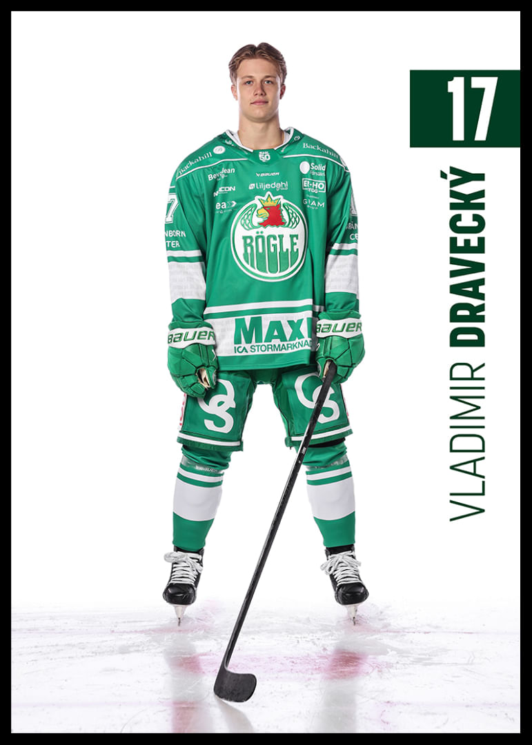 Vladimir Dravecký #17 Rögle BK 2025/2026-12