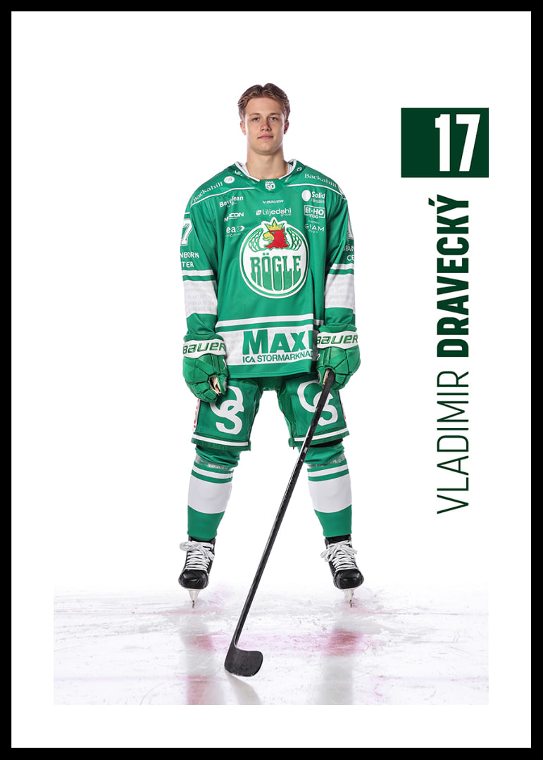 Vladimir Dravecký #17 Rögle BK 2025/2026-12