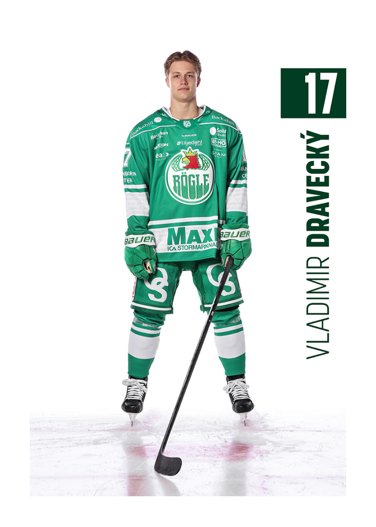 Vladimir Dravecký #17 Rögle BK 2025/2026-12