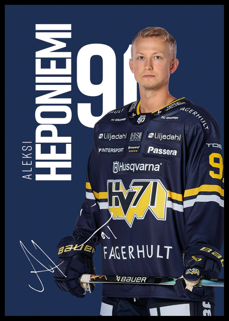 Aleksi Heponiemi #91 HV71 2025/2026-12