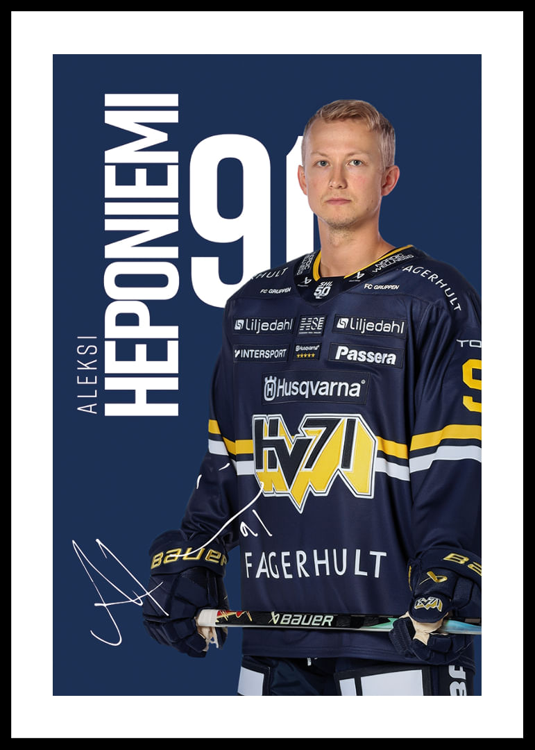 Aleksi Heponiemi #91 HV71 2025/2026-12